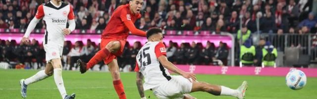 官方入口-【德甲】穆西亚拉一条龙，拜仁4比0法兰克福